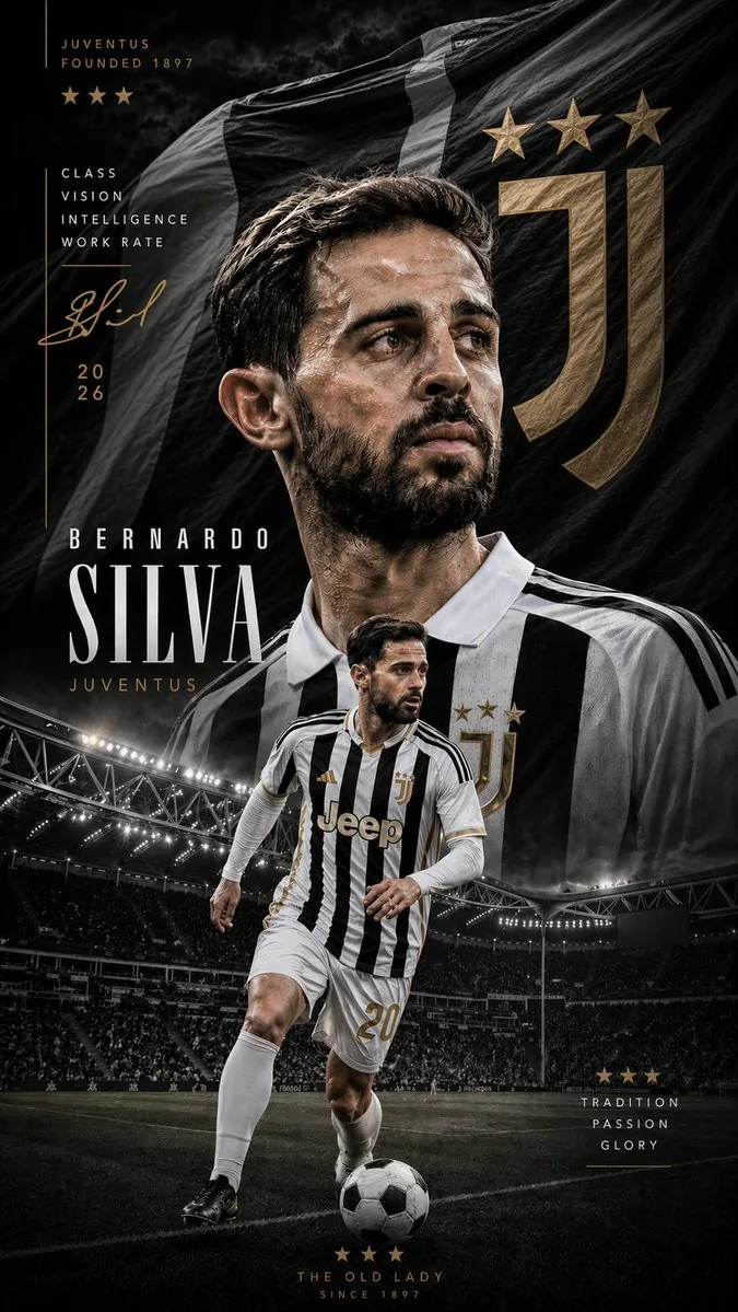 Juventus Cinematic Player Poster reference