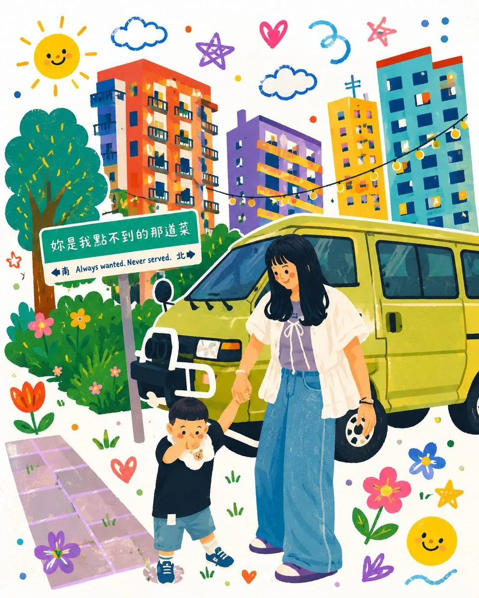 Whimsical Children's Storybook Illustration reference