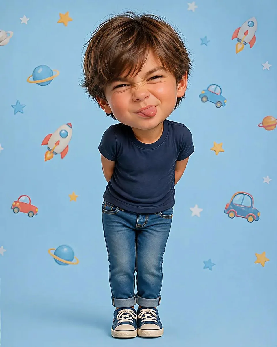 Stylized 3D Cartoon Character Portraits reference