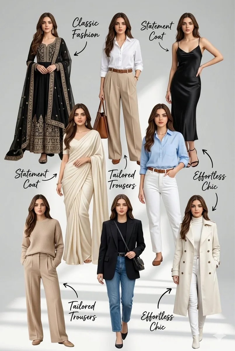 Editorial Fashion Collage reference