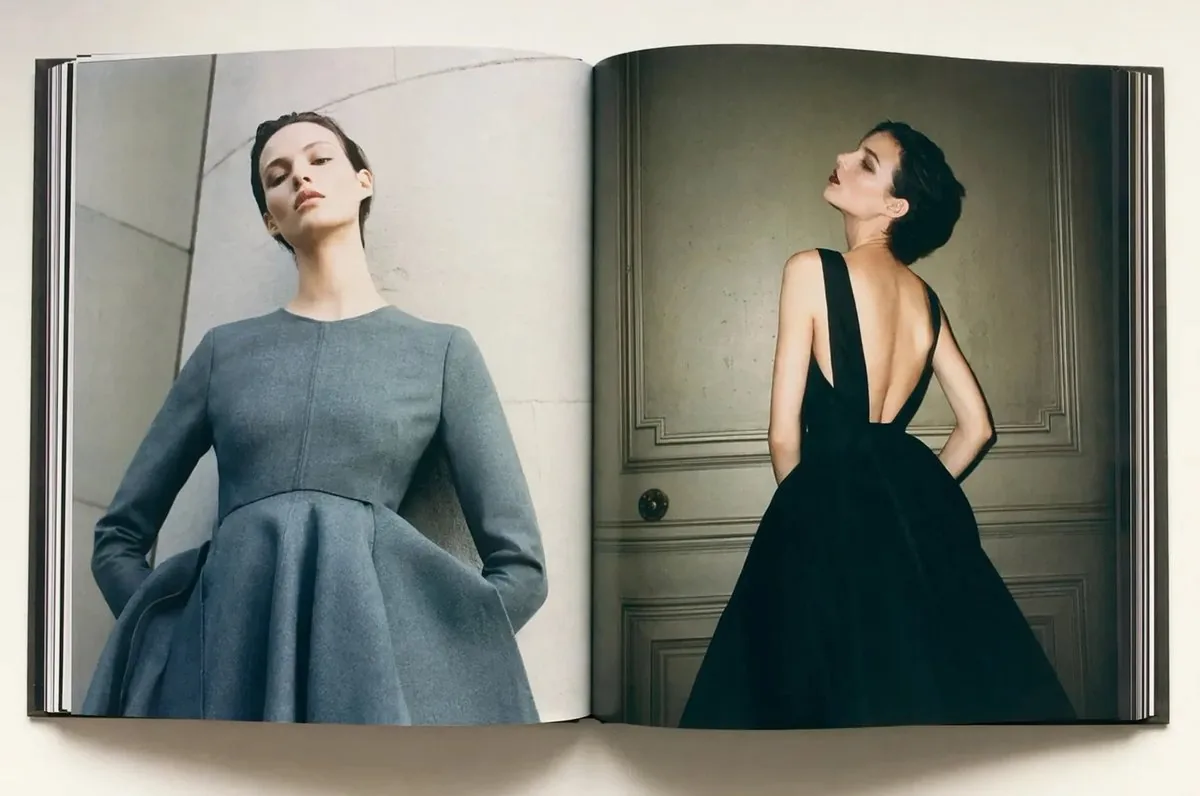 Luxury Fashion Book Spread reference