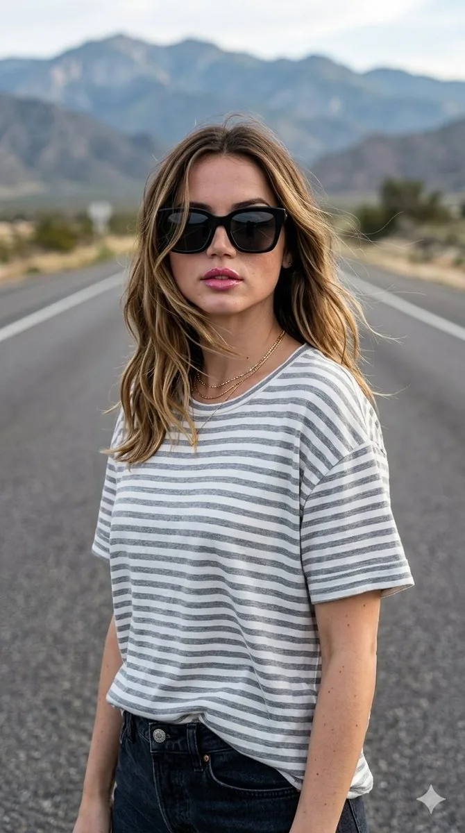 Highway Fashion DSLR Portrait reference