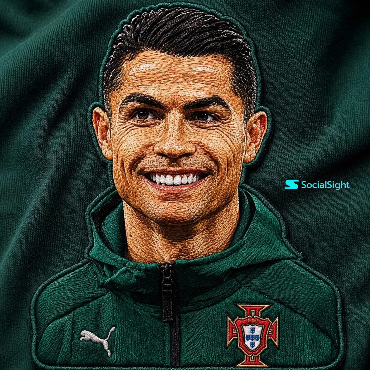 Detailed Embroidery Portrait Effect reference
