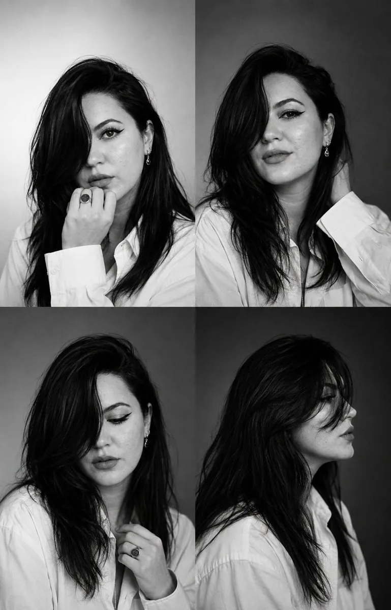 Fashion Casting Contact Sheet reference