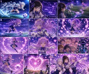 AI Superdimensional Soccer Storyboard
