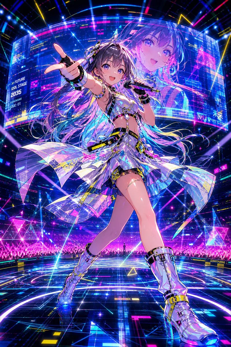 Cyberpunk Future Idol Concert reference