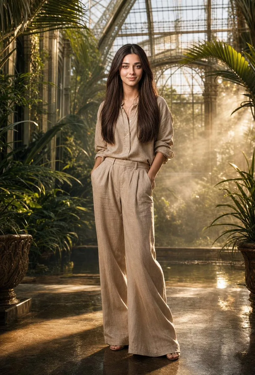 Tropical Greenhouse Editorial Portrait reference