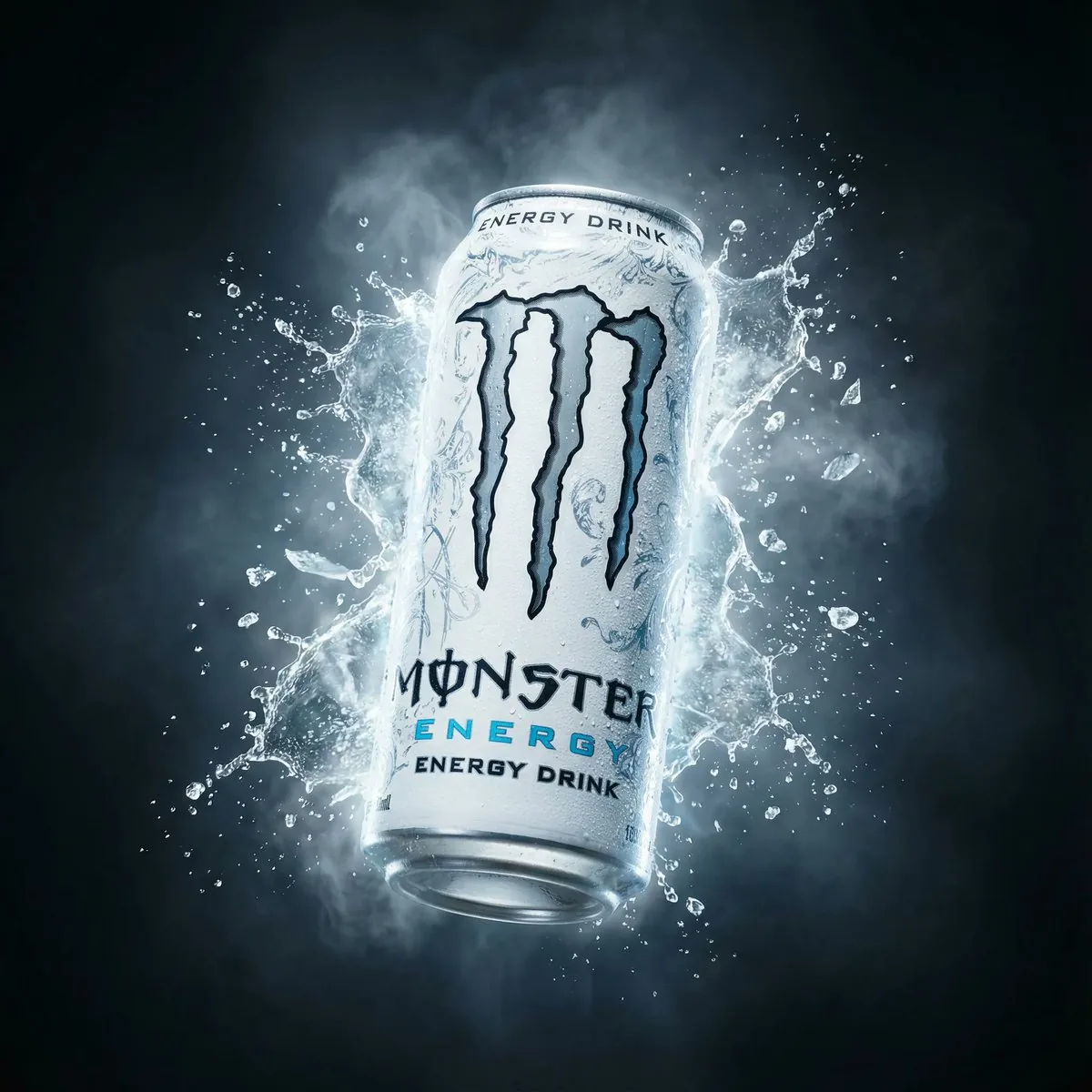 Hyper-Realistic Monster Energy Product Ad reference
