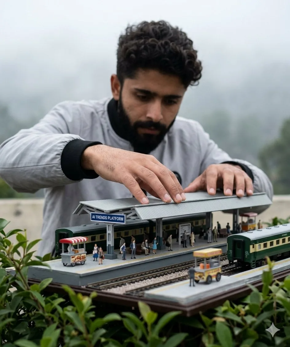Forced Perspective Miniature Station reference