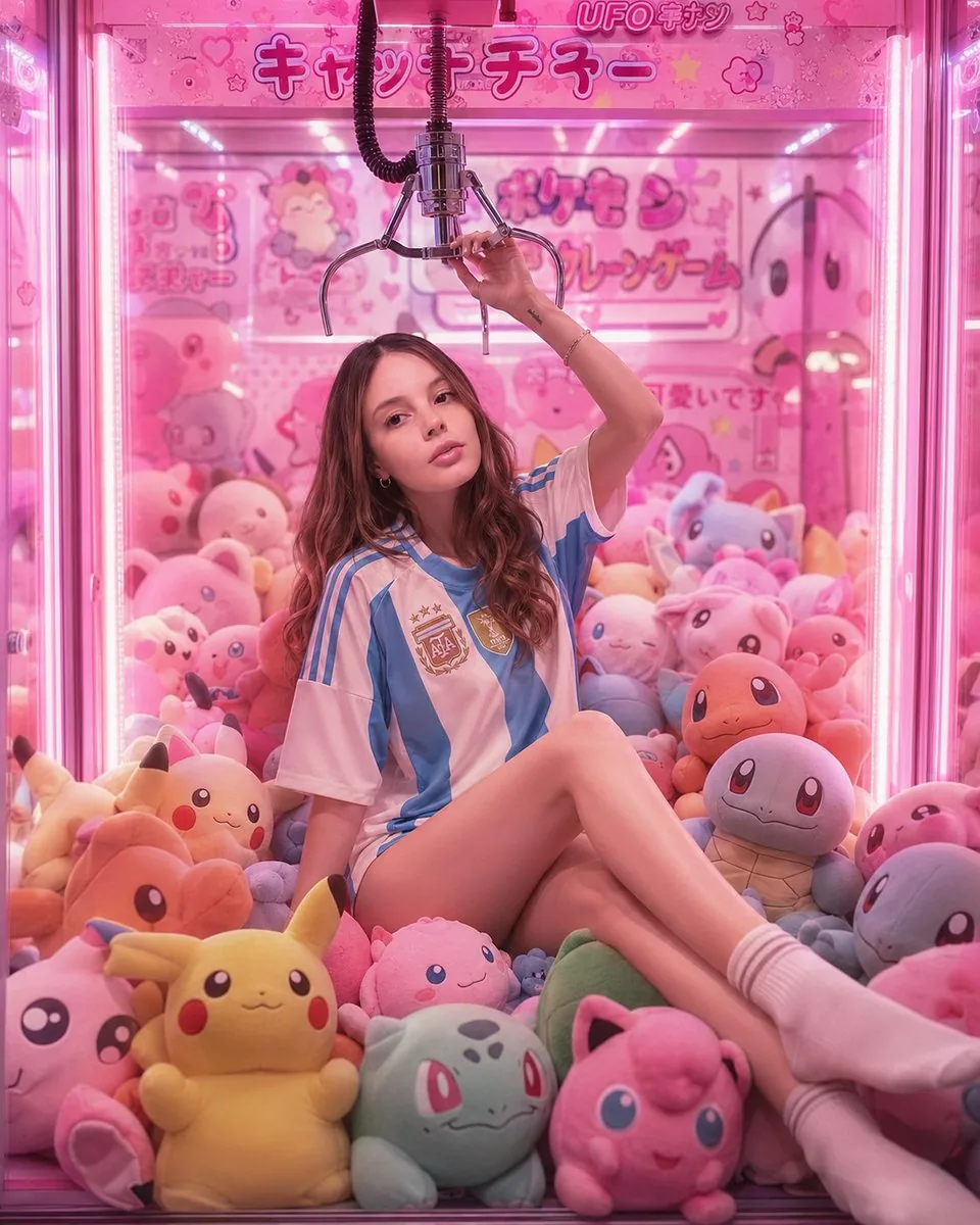 Kawaii Arcade Claw Machine Portrait reference