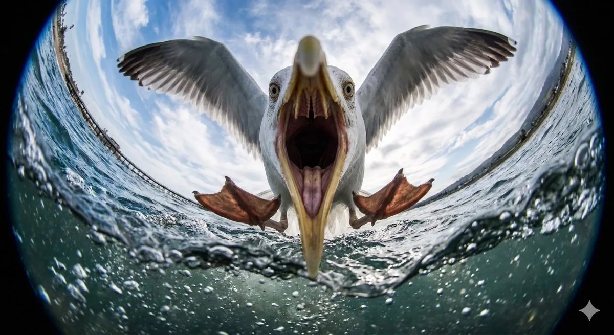 Fisheye Perspective of a Fish reference