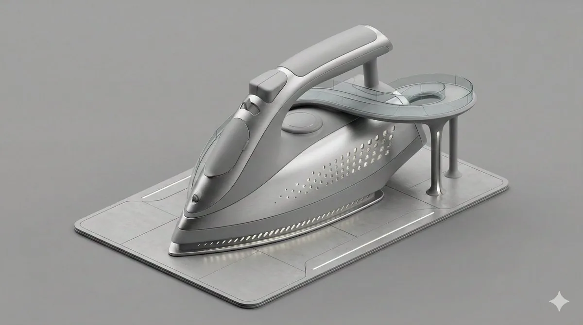 3D Isometric Diorama of a Household Object as Architecture reference