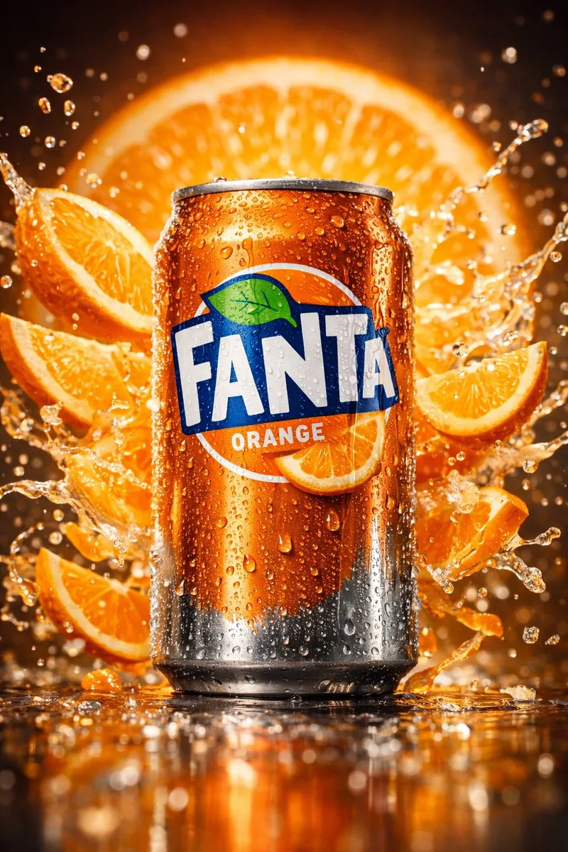 Sprite Can Advertising Macro Shot - Nano Banana Pro AI Prompt for Product Marketing reference