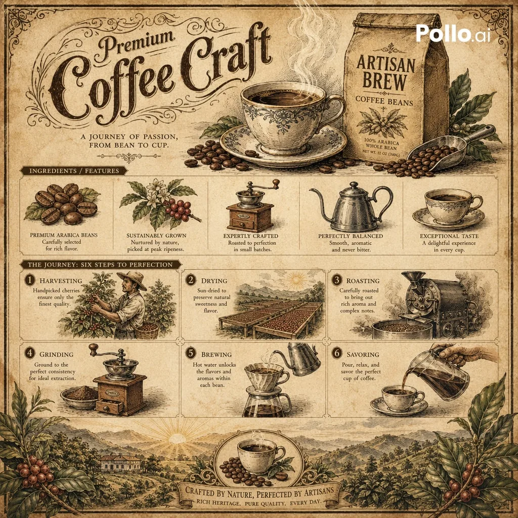 Vintage Botanical Infographic reference