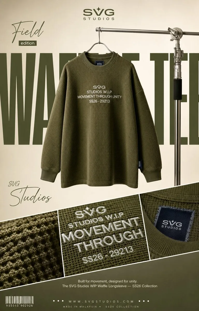 High-End Fashion Editorial Campaign Poster reference