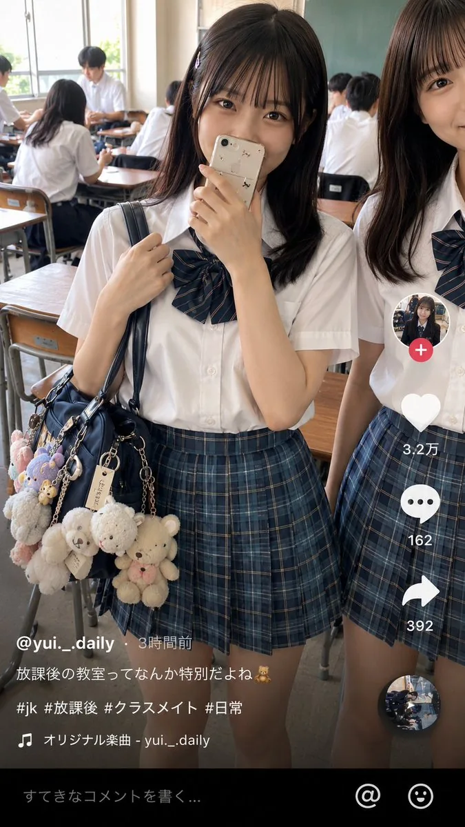 Japanese Classroom Short Video Screenshot reference