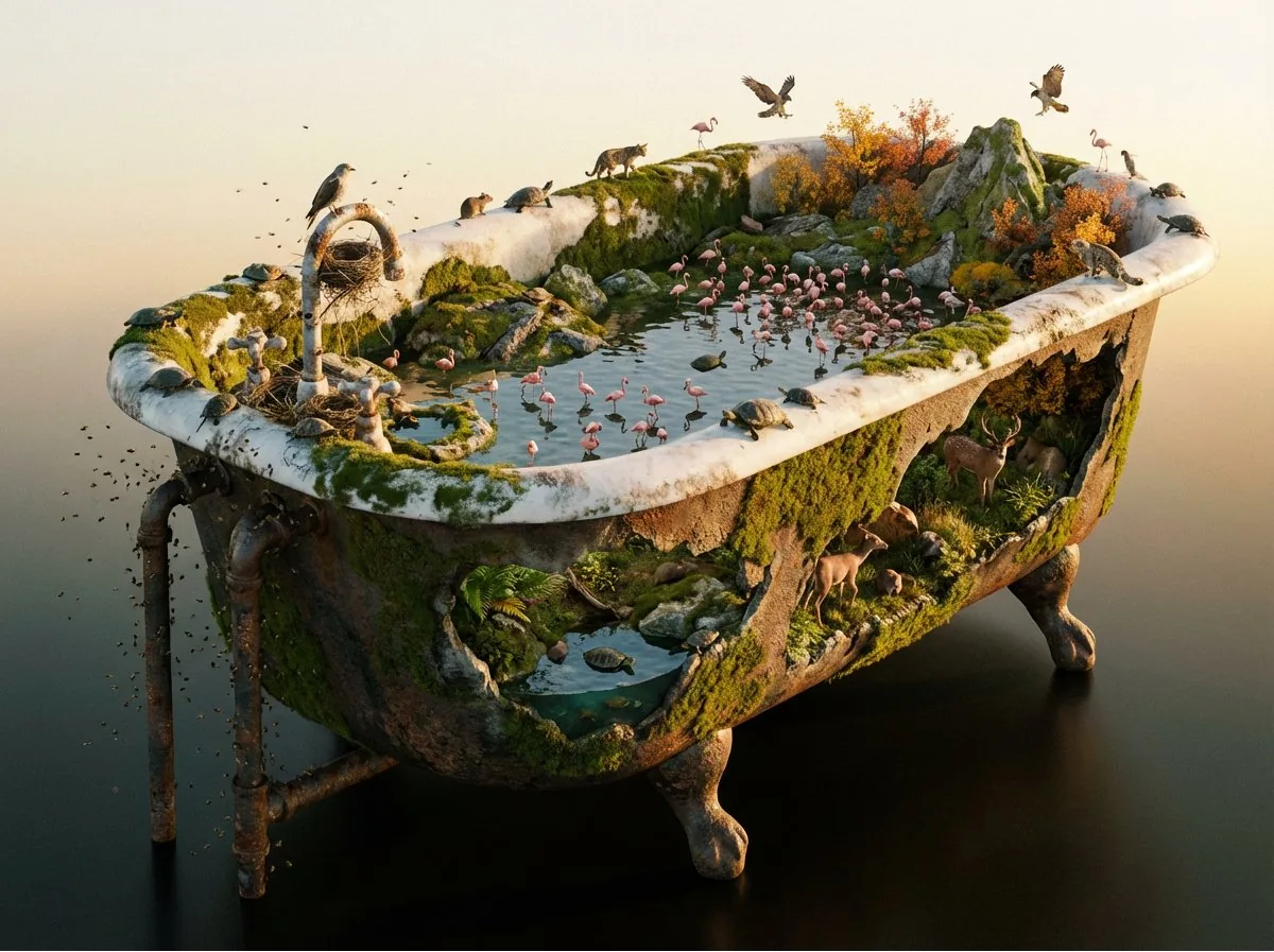 Object as Ecosystem / Manufactured as Wilderness Prompt reference