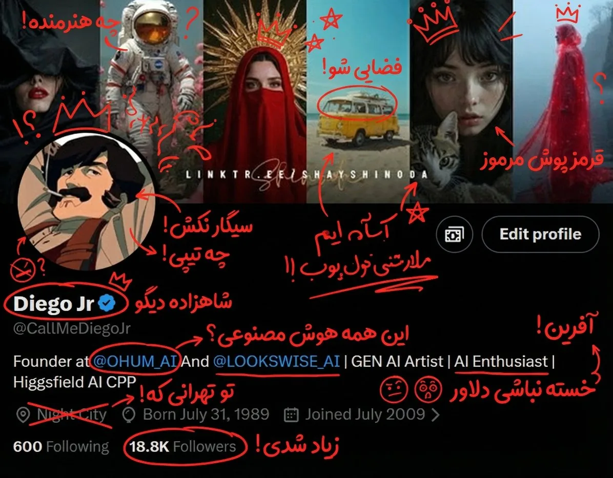 Nano Banana Pro Social Media Screenshot Annotation Prompt reference