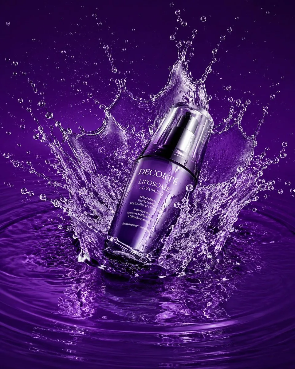 Luxury Skincare Product Photography reference