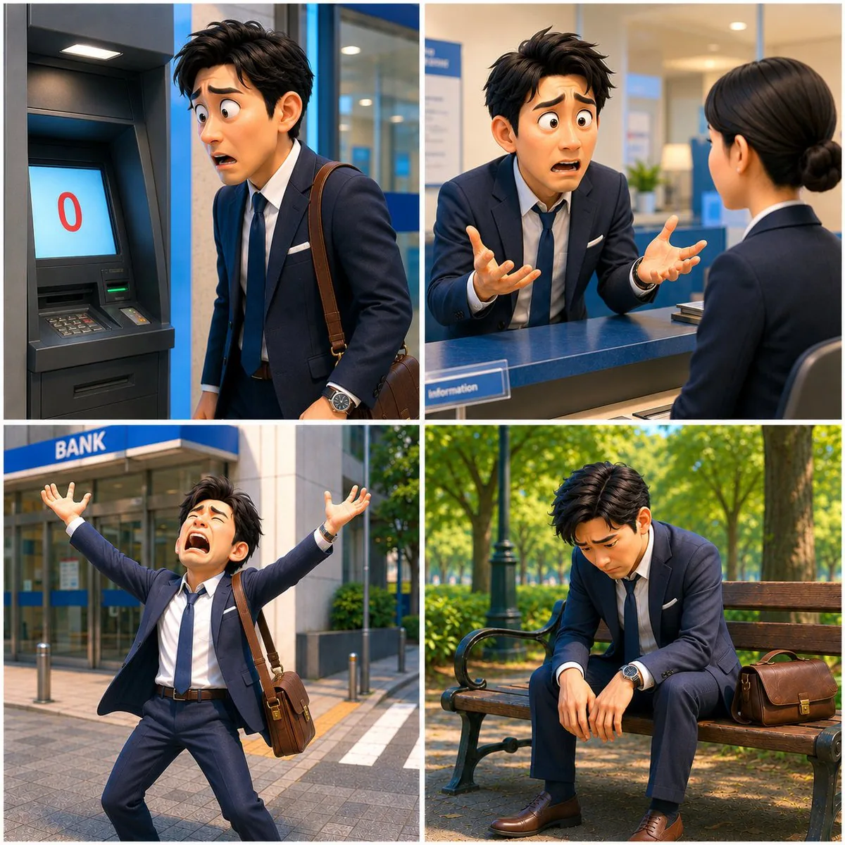 Zero Balance Bank Storyboard reference