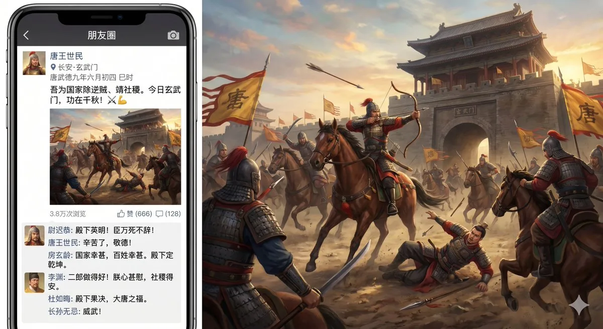 Xuanwu Gate Incident Moments Post reference