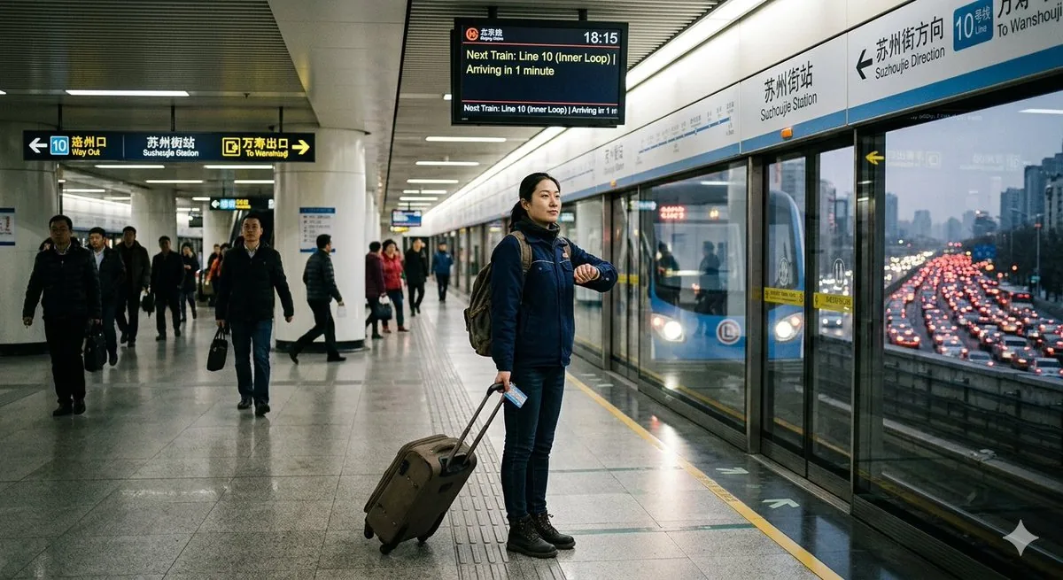Rush Hour Subway vs Traffic reference