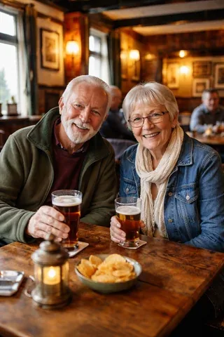 Pub Scene Amateur Snapshot reference