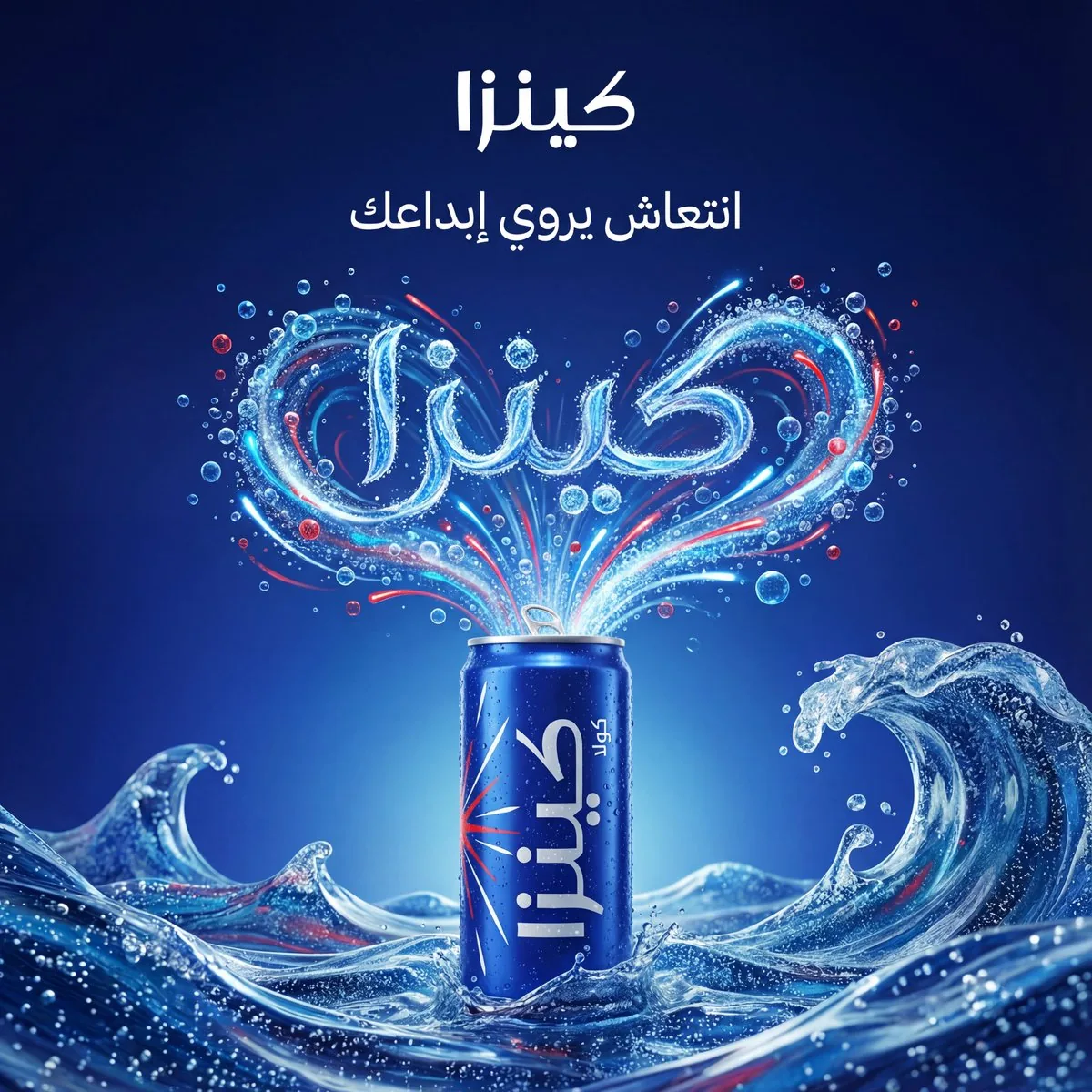 Hero-style product advertising poster reference