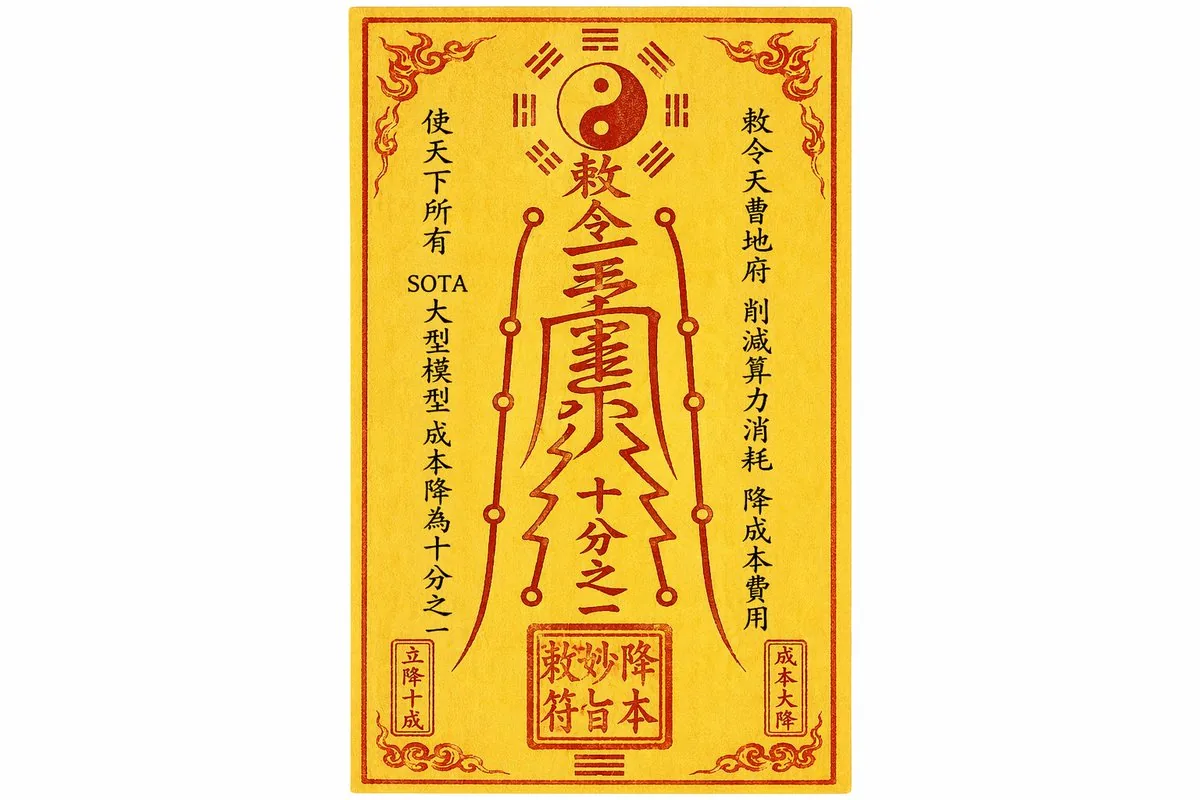 AI Cost Reduction Taoist Talisman reference