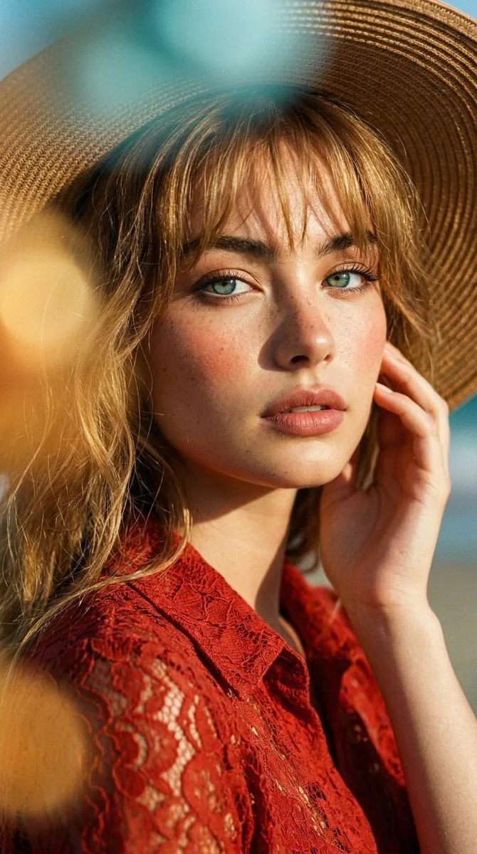 Golden Hour Fashion Portrait reference