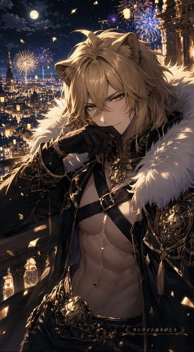 Lion Prince Fireworks Balcony reference