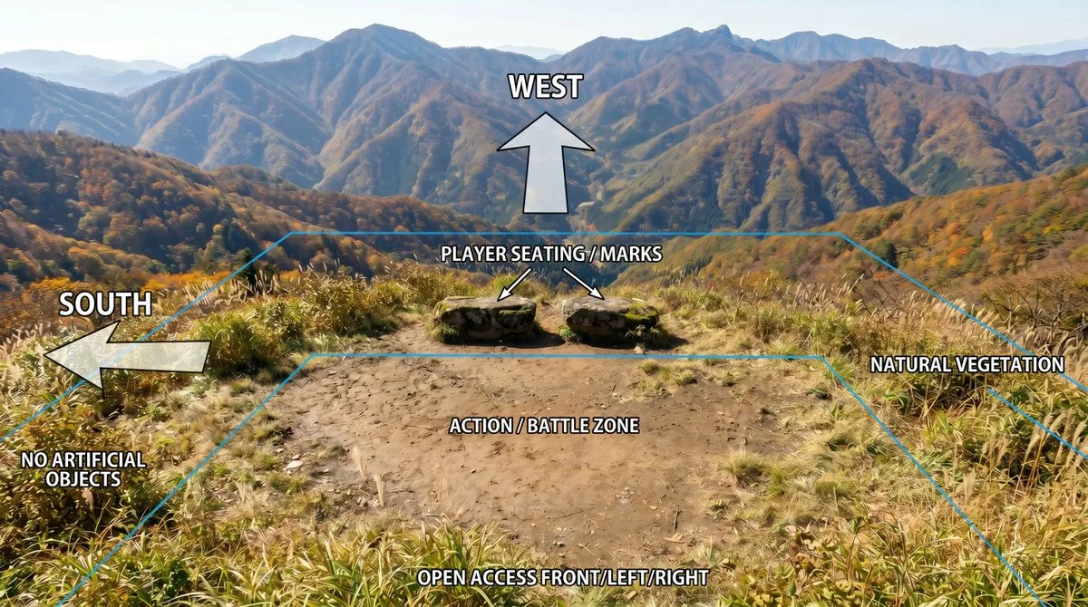 Annotated Mountain Location Diagram reference