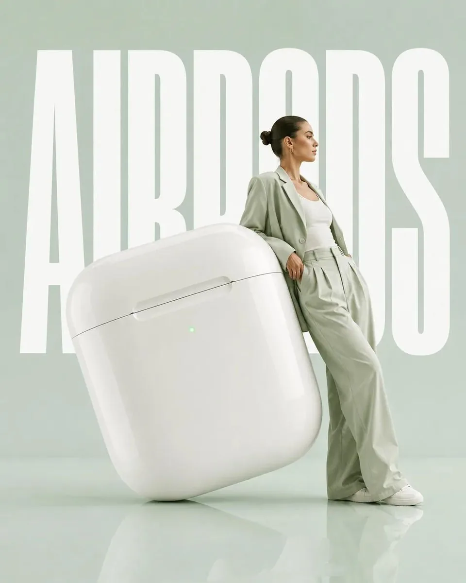 Surrealist Fashion Advertising Poster reference
