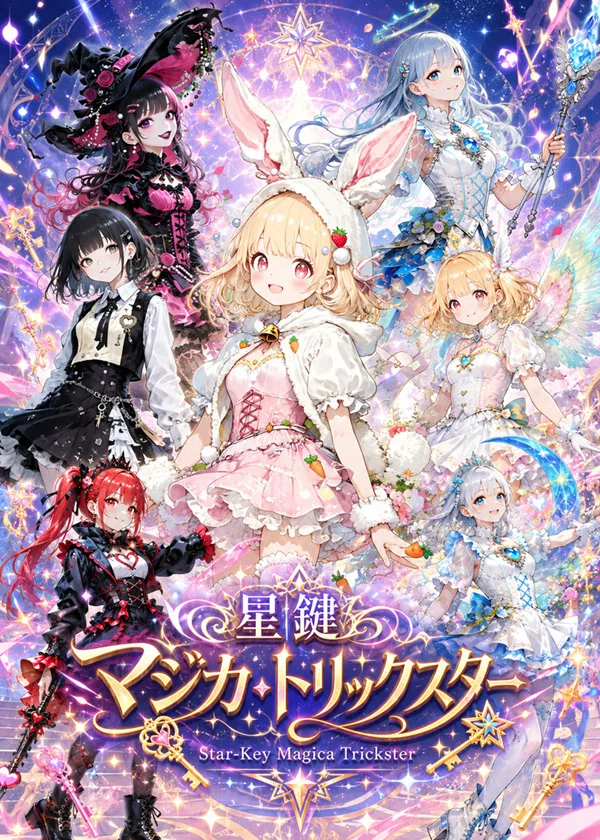 Star-Key Magica Trickster Poster reference