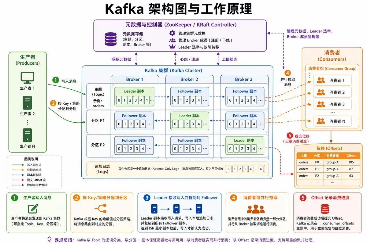 Kafka Architecture Diagram reference