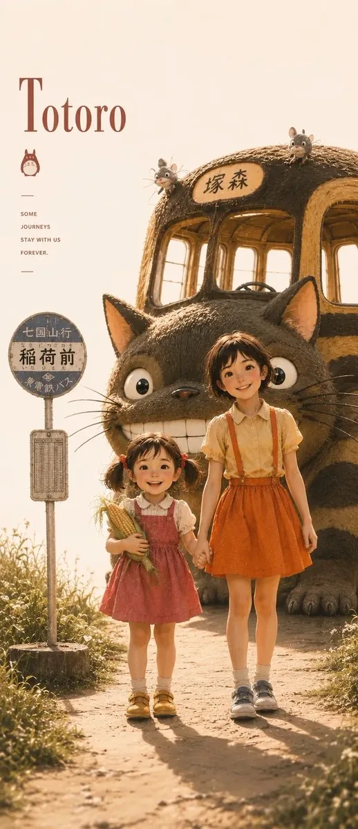 Satsuki My Neighbor Totoro Anime Portrait reference