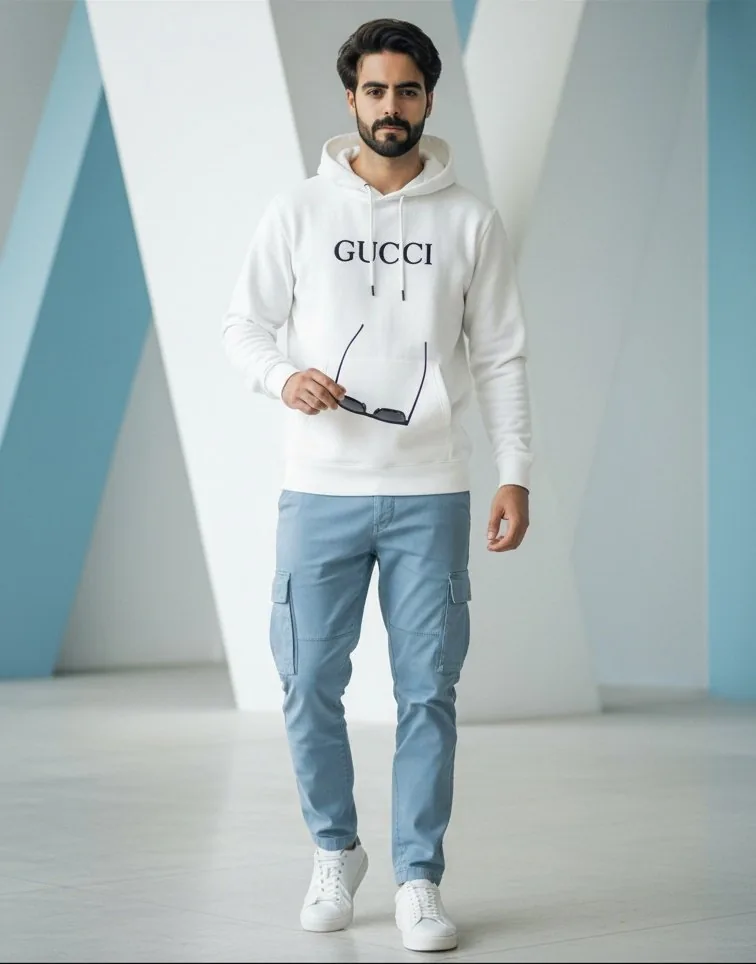 Ultra-Realistic Fashion Photo with Exact Face Match Prompt reference