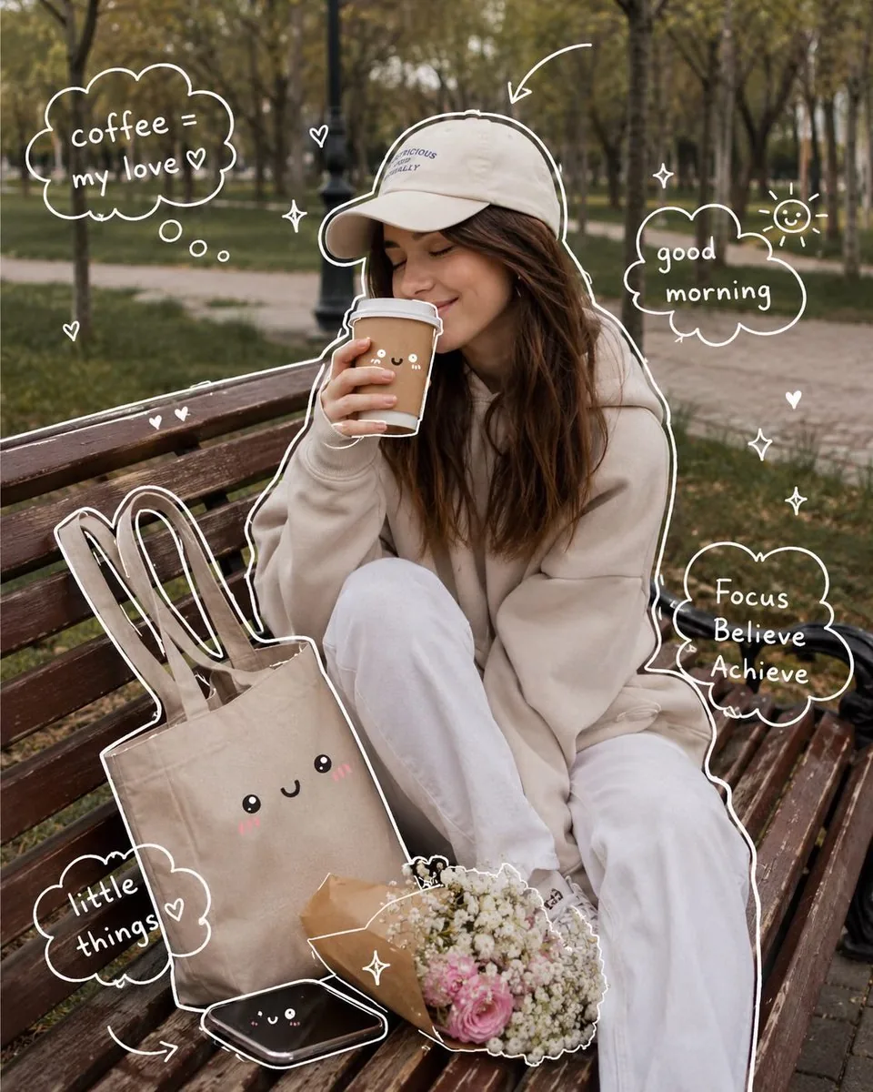 Cozy Aesthetic Park Photography reference
