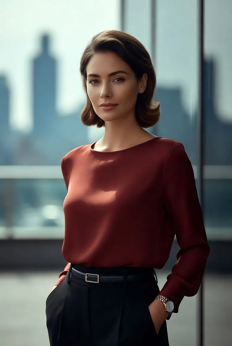 Soft Glam Executive Portrait with Identity Preservation - Nano Banana Pro AI Prompt for Profile / Avatar reference