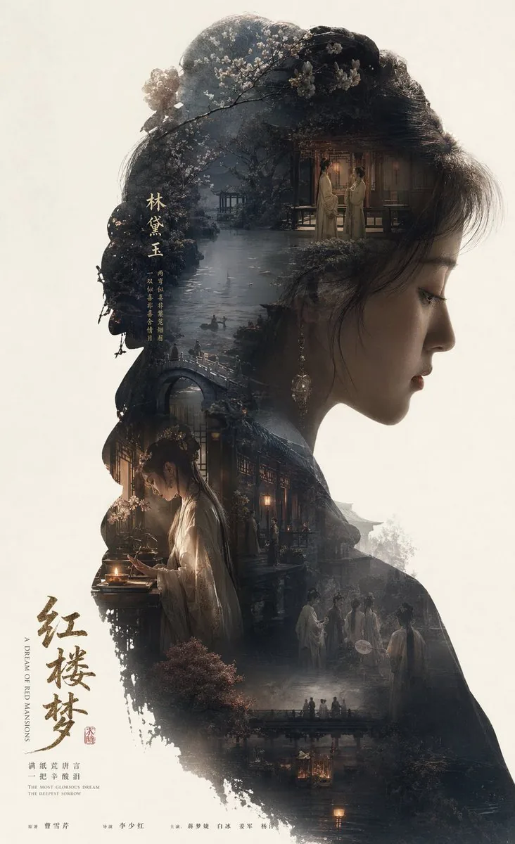 Epic Narrative Silhouette Movie Poster reference