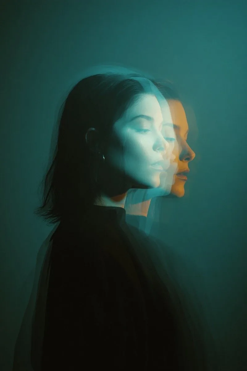Cinematic Double Exposure Portrait Prompt for Nano Banana Pro reference