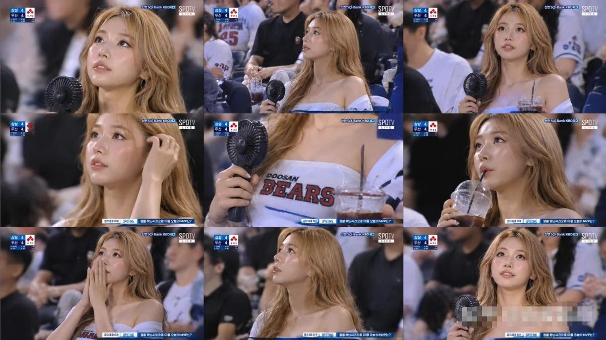 KBO Baseball Fan Television Broadcast Storyboard