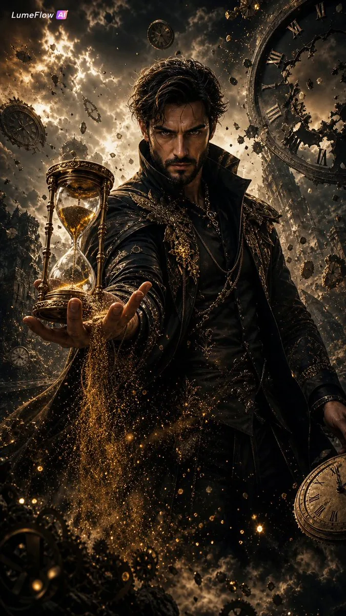 The Collector of Time Fantasy Scene reference