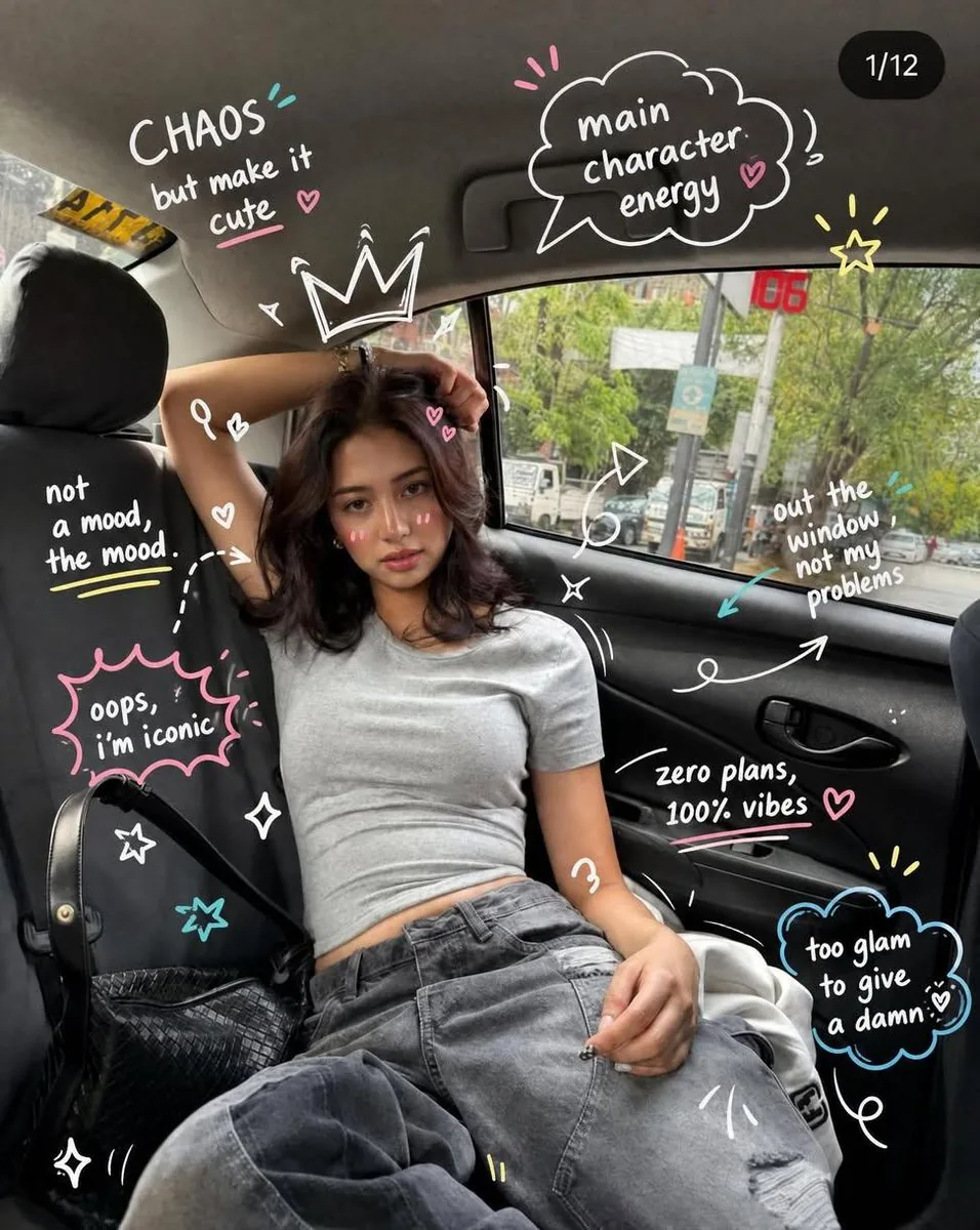 Trendy Car Interior Portrait reference
