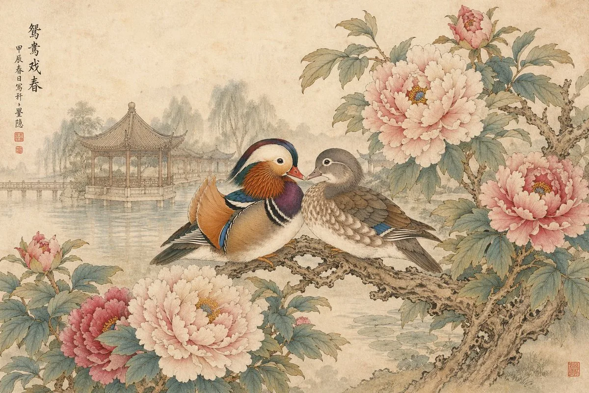 Traditional Chinese Ink Painting Style reference