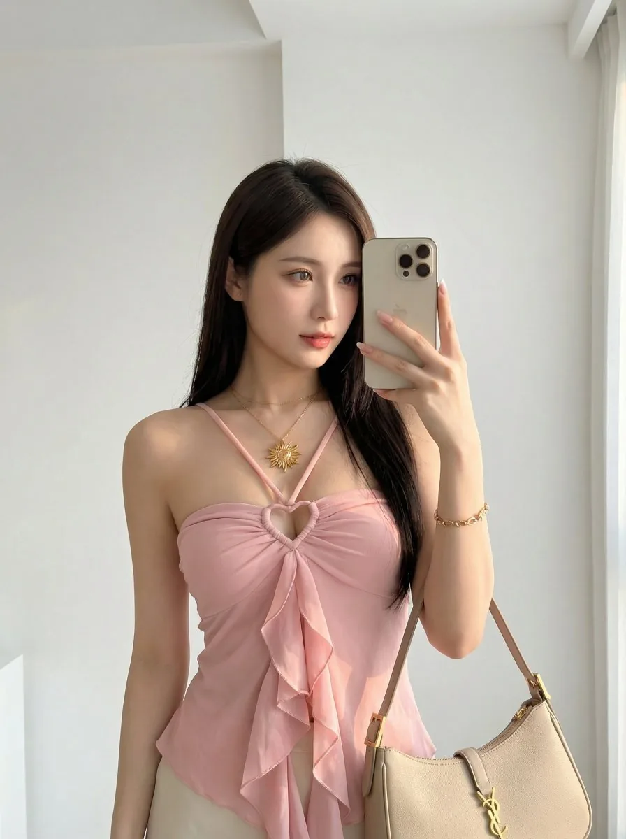 Photorealistic Selfie Prompts (Japanese Restaurant & Bathroom) reference