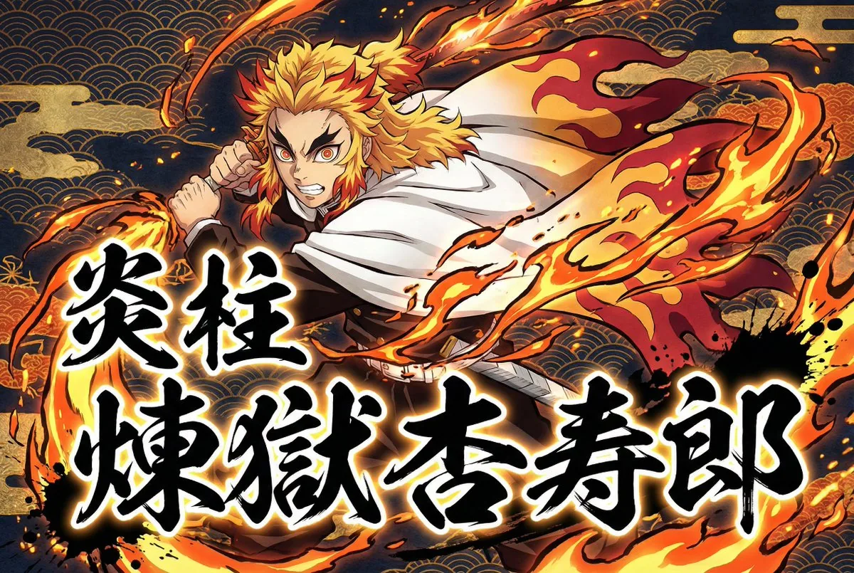 Kimetsu no Yaiba-style anime transformation with brush calligraphy - Nano Banana Pro AI Prompt for Profile / Avatar reference