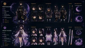 Anime Character Sheet