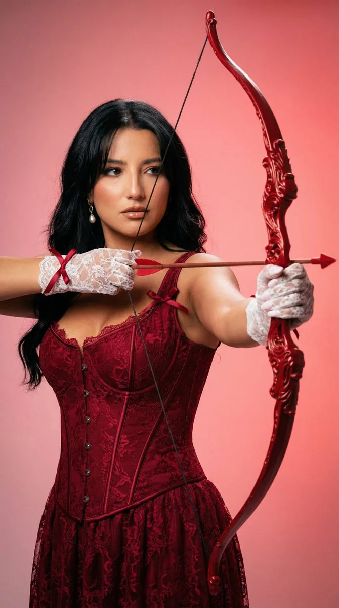Cinematic Baroque Cupid Fashion Editorial Prompt - Nano Banana Pro AI Prompt for Social Media Post reference