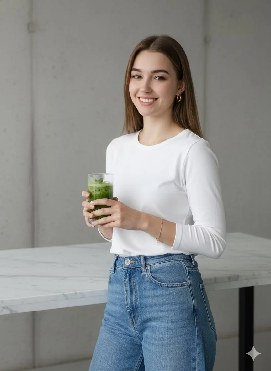 Modern Lifestyle Portrait with Strict Identity Lock - Nano Banana Pro AI Prompt for Social Media Post reference